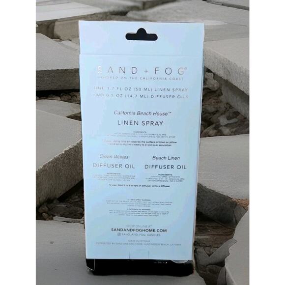 Sand and Fog Diffuser Oil And Linen Spray Diffuser Oil Linen Spray Set - Picture 2 of 5